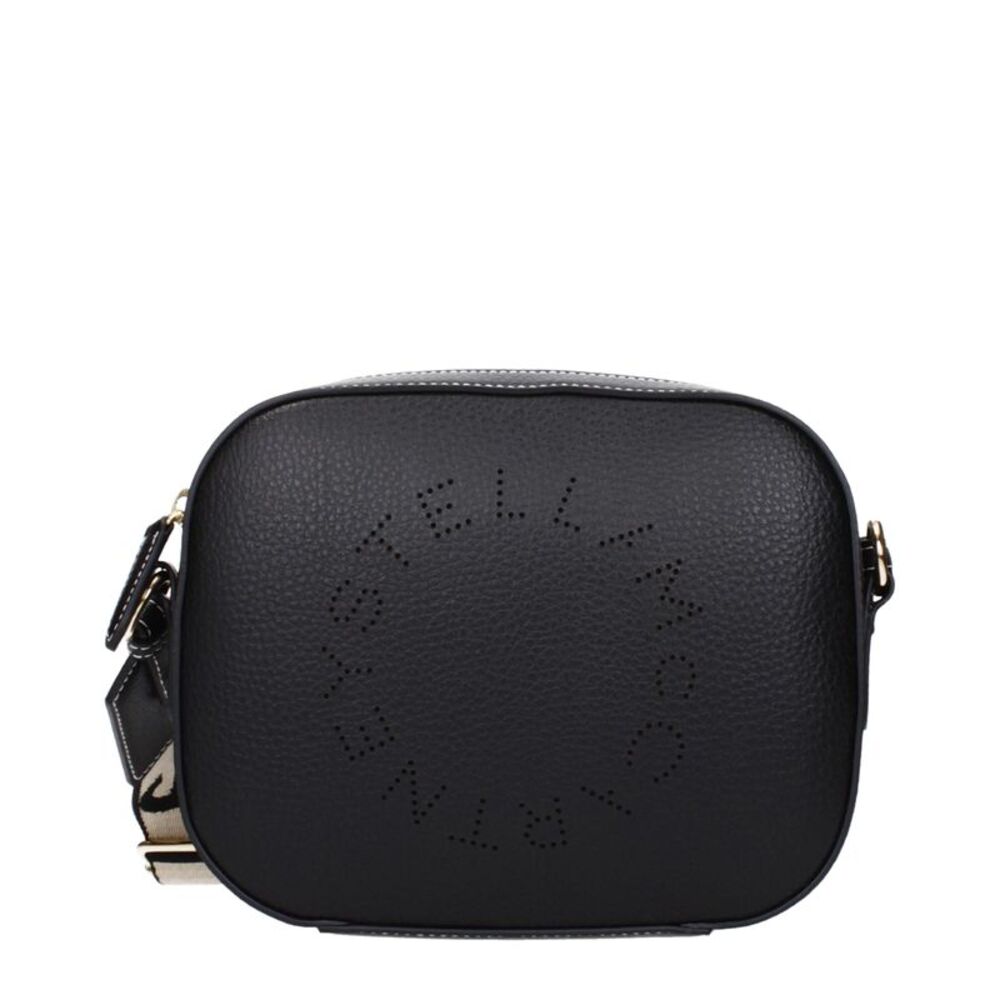 Stella McCartney Black Leather Crossbody Women's Bag
